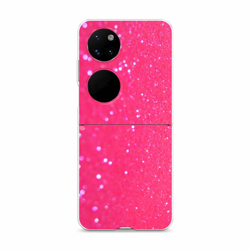 

Чехол Awog "Малиновые блестки рисунок" для Huawei P50 pocket