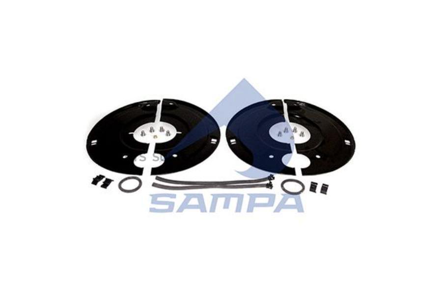 SAMPA Щиток BPW барабана тормозного пылезащитный к-кт на ось SAMPA