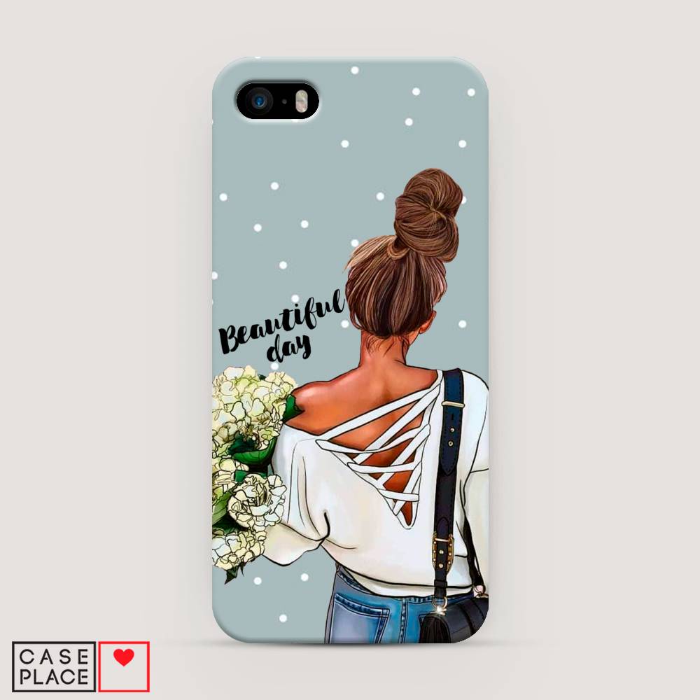 

Пластиковый чехол "Beautiful day" на Apple iPhone 5, 10320-5