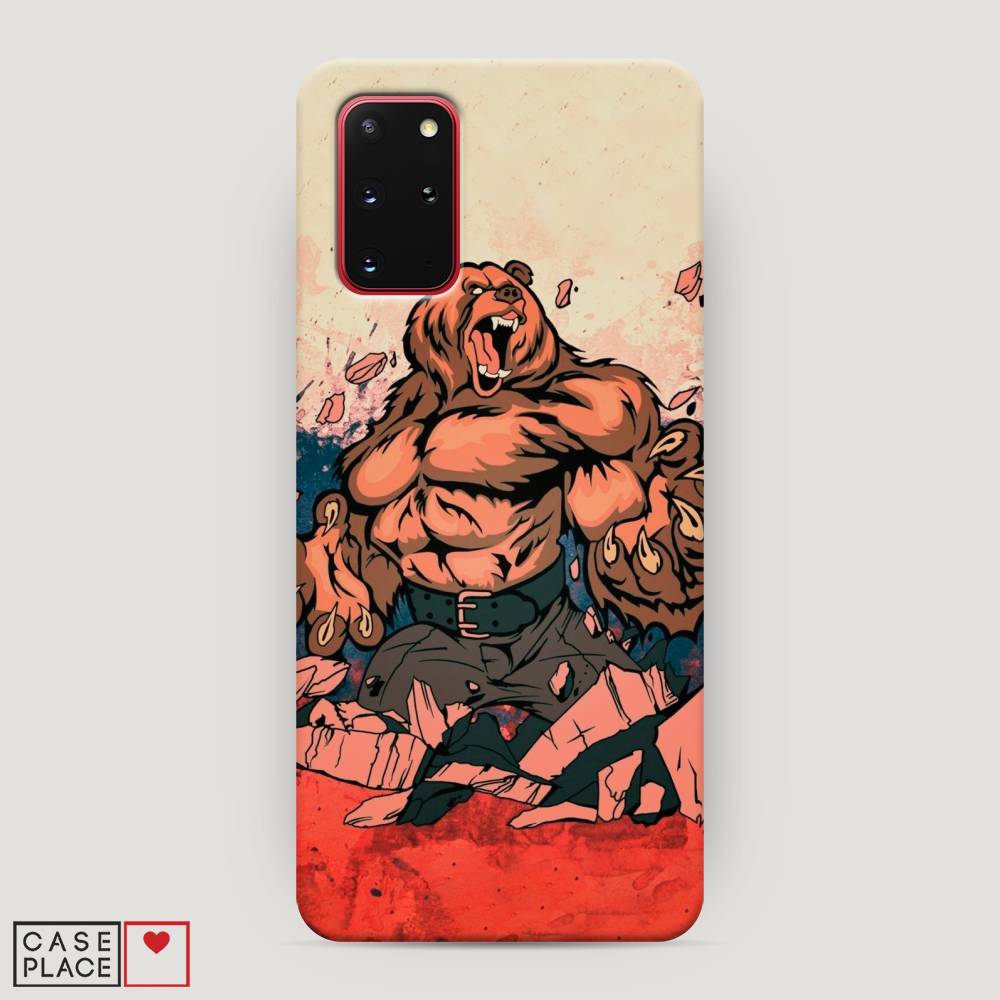 

Чехол Awog "Медведь с флагом РФ" для Samsung Galaxy S20 +, 29320-1