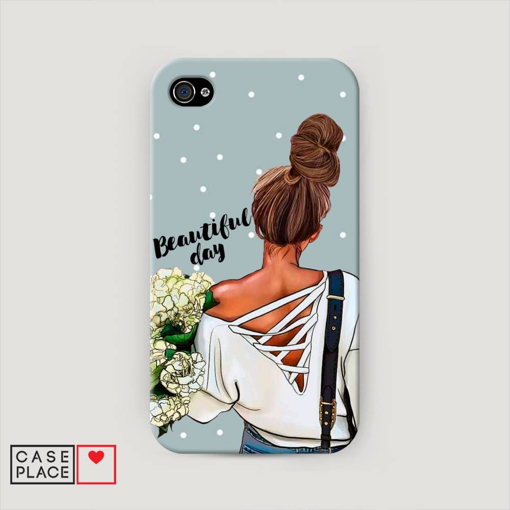 

Пластиковый чехол "Beautiful day" на Apple iPhone 4, 10120-5