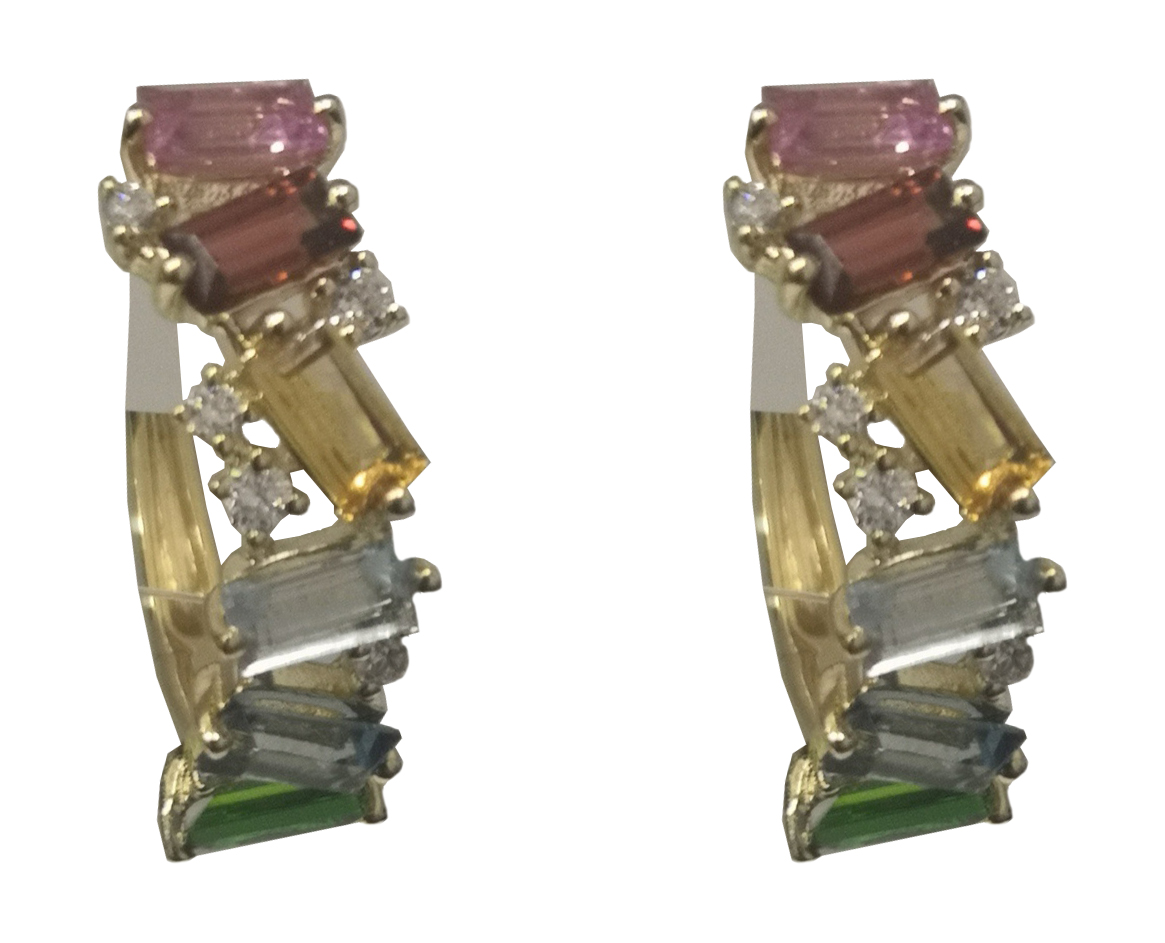 

Серьги из желтого золота с бриллиантом La Nordica 19-20-2107007-LV, 19-20-2107007-LV
