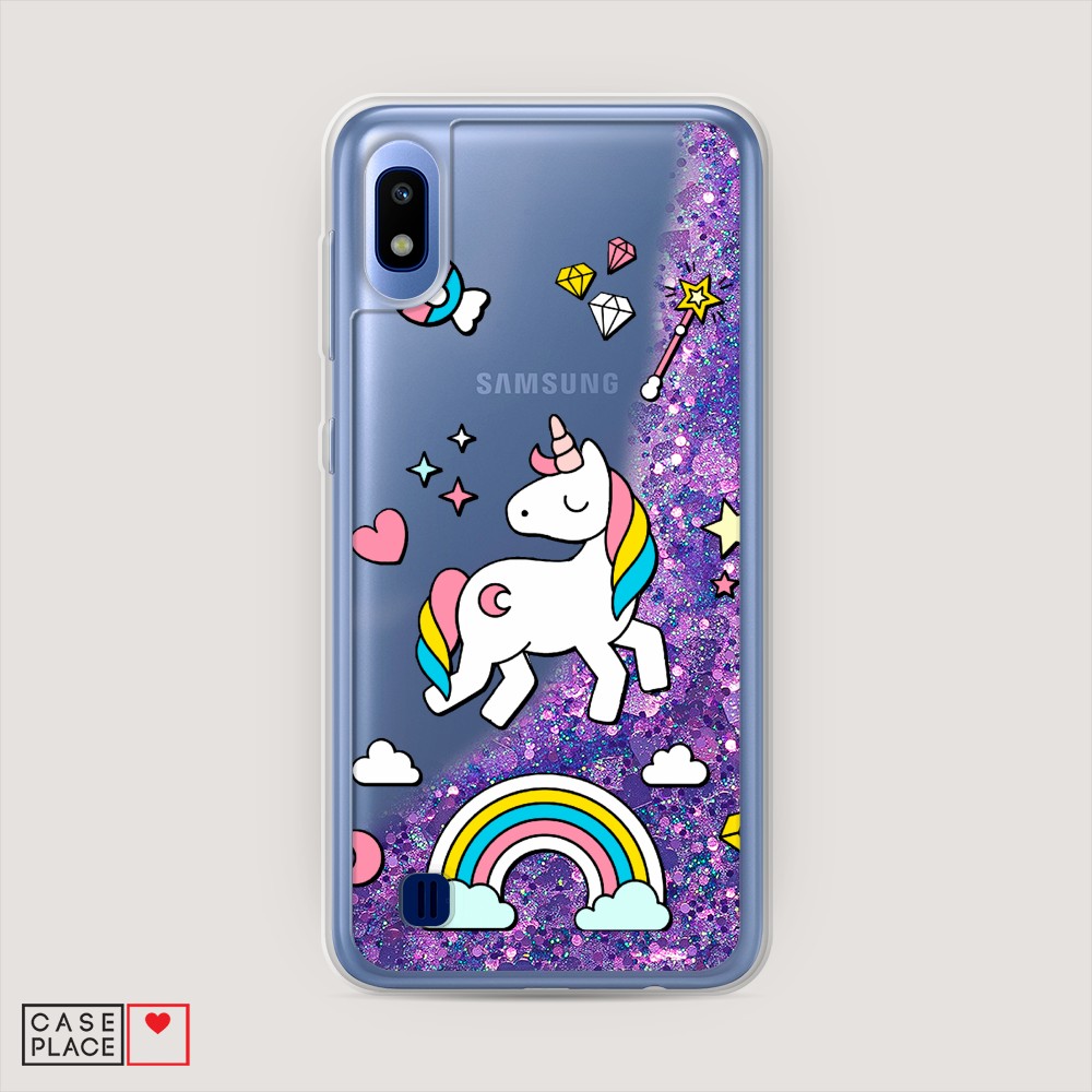 

Чехол Awog на Samsung Galaxy A10 "Принцесса единорог", Разноцветный, 27992-1