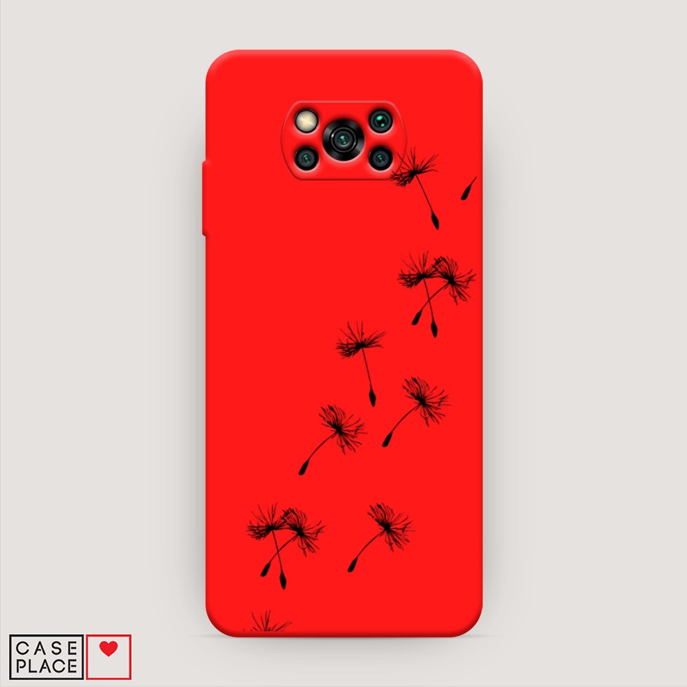 

Чехол Awog на Poco X3/X3 Pro "Летящие одуванчики", Разноцветный, 310653-1