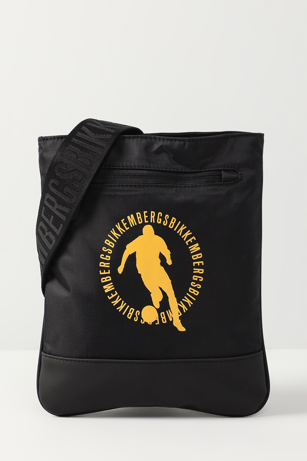 

Сумка планшет мужская Bikkembergs BKBO00243T черная, Черный, BKBO00243T