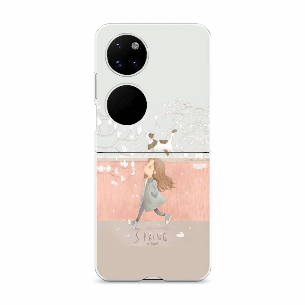 

Чехол Awog "Девочка-весна" для Huawei P50 pocket, 6107440-5