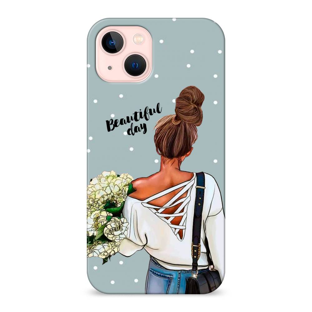 

Пластиковый чехол "Beautiful day" на Apple iPhone 13, 14220-5