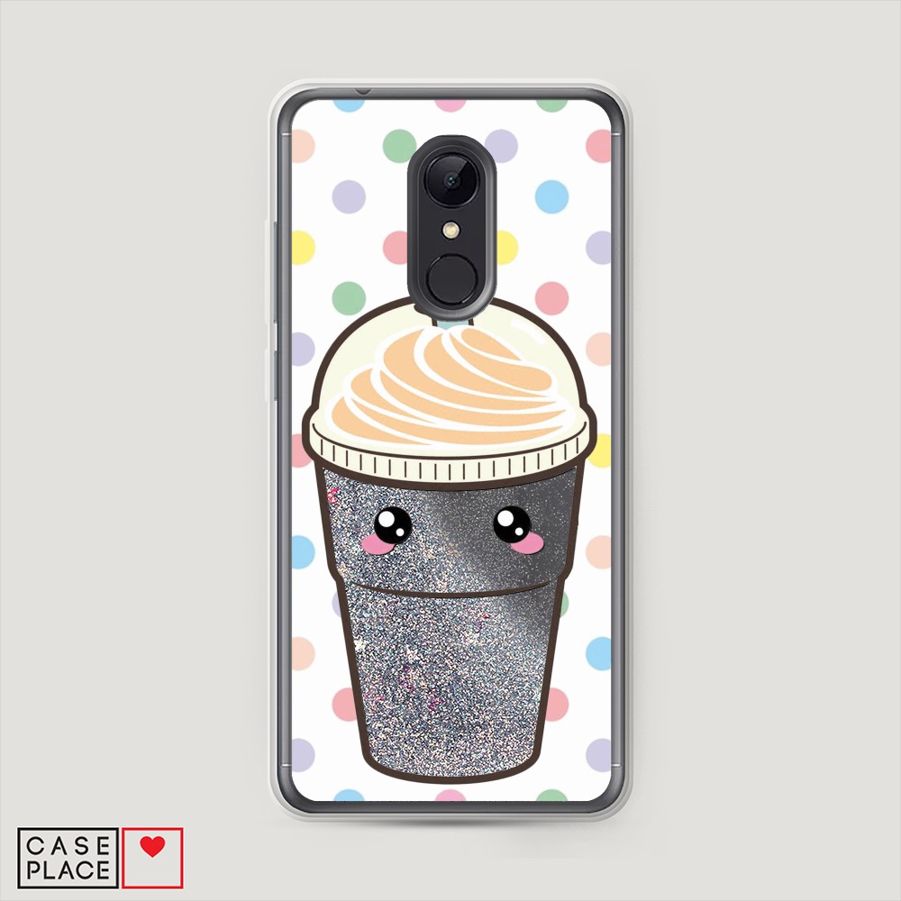 

Чехол Awog на Xiaomi Redmi 5 "Милый стакан", Разноцветный, 33091-1