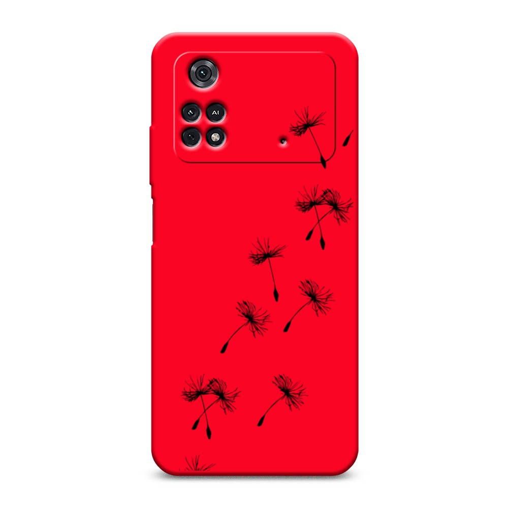 

Чехол Awog на Poco M4 Pro 4G "Летящие одуванчики", Разноцветный, 313053-1