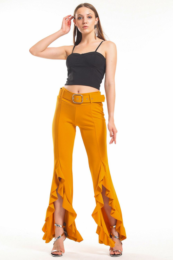 

Брюки женские Sense 134237 коричневые 40 RU (товары доставляются из-за рубежа), 134237