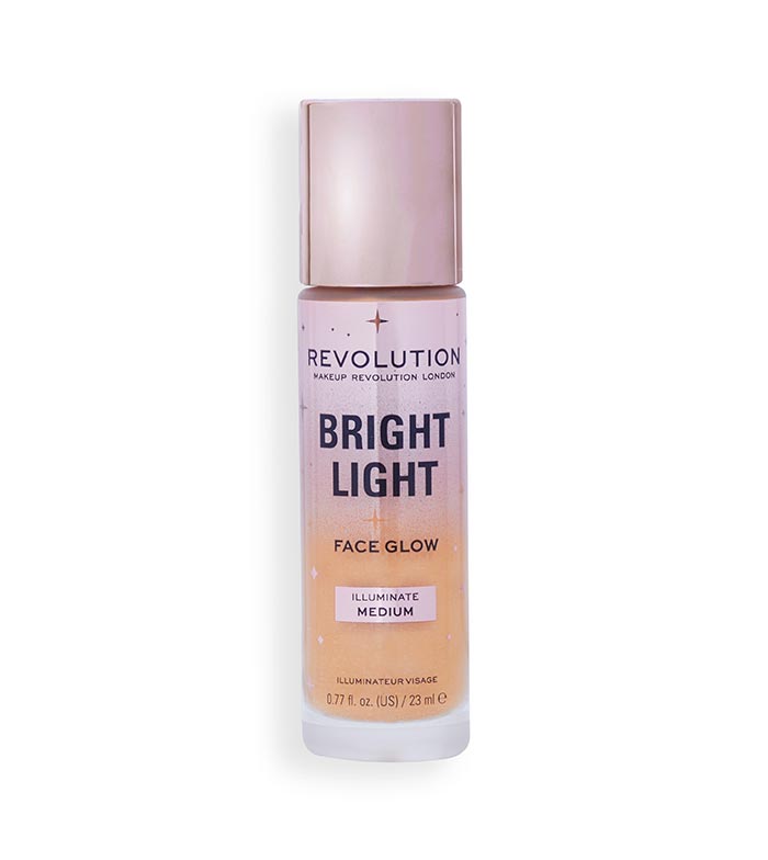 Тональный крем Makeup Revolution Bright Light Face Glow Illuminate Medium сыворотка тон с гиалуроновой кислотой и коэнзимом q10 hydro pure tinted serum 11532 3 light to medium 30 мл