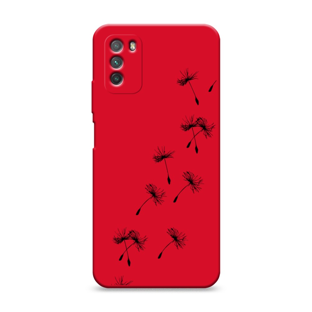 

Чехол Awog на Poco M3 "Летящие одуванчики", Разноцветный, 39553-1