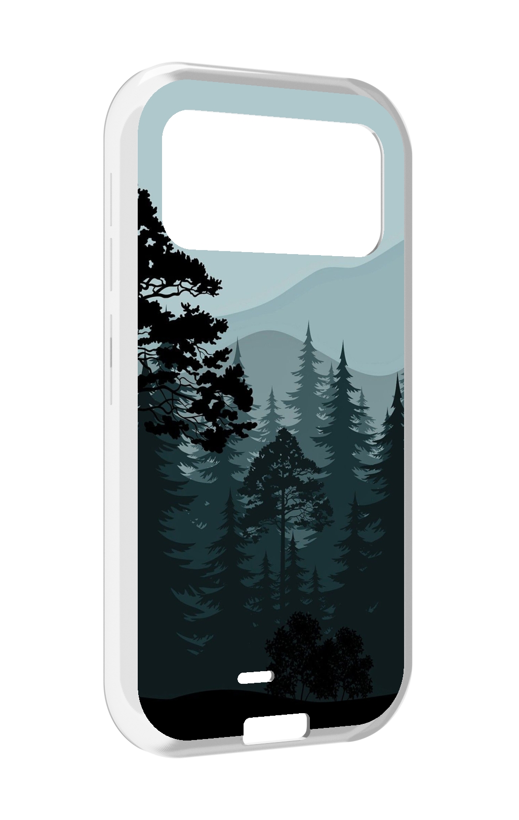 

Чехол MyPads темный лесочек для Oukitel F150 H2022, Прозрачный, Tocco