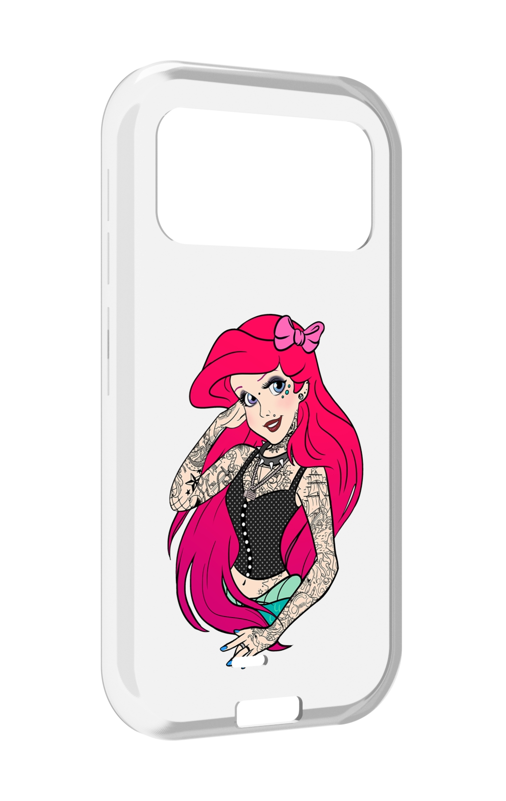 

Чехол MyPads татуированная-принцесса женский для Oukitel F150 H2022, Прозрачный, Tocco