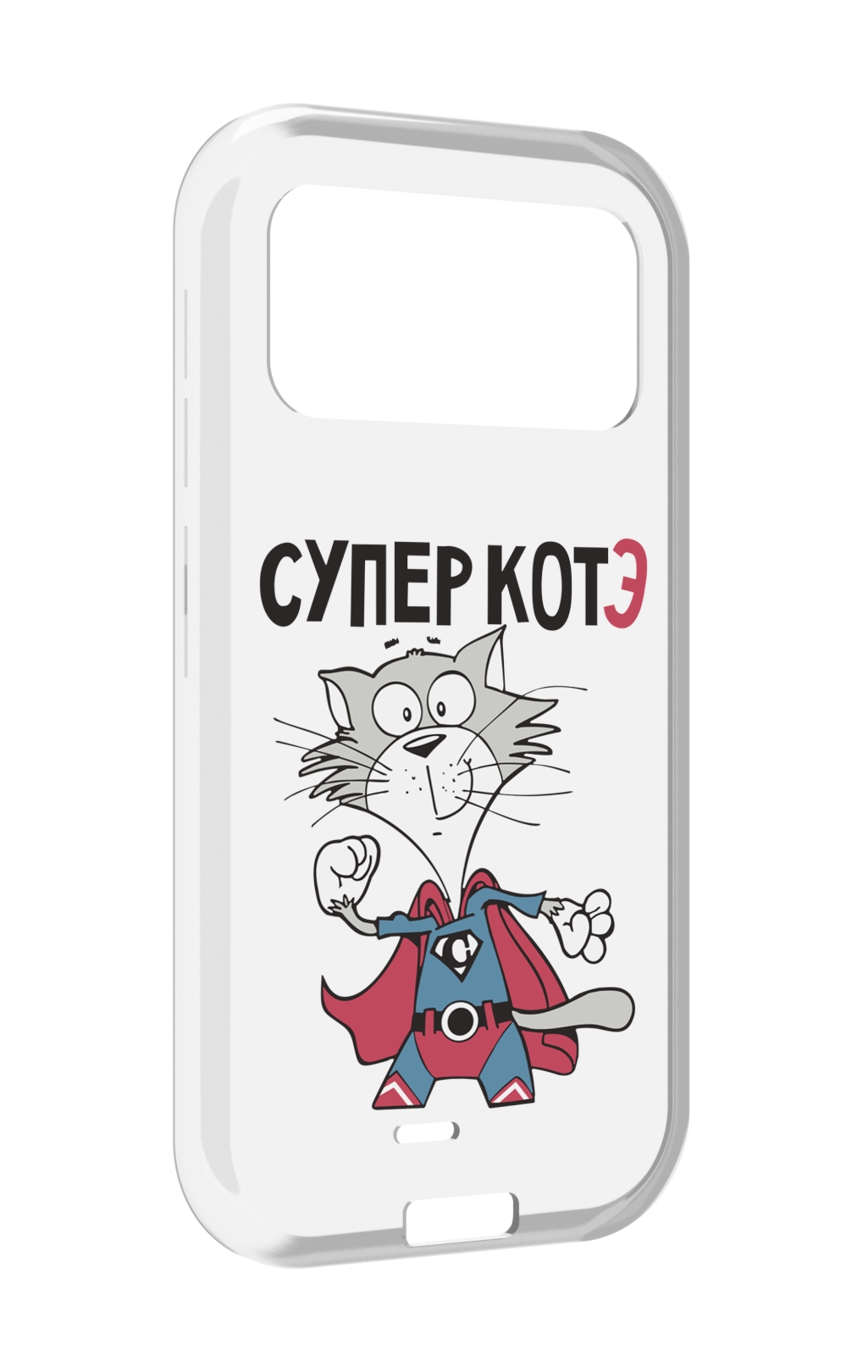 

Чехол MyPads супер-котэ для Oukitel F150 H2022, Прозрачный, Tocco