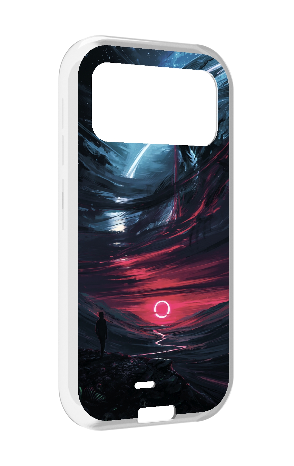 

Чехол MyPads страшный мир для Oukitel F150 H2022, Прозрачный, Tocco