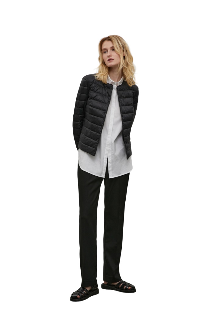 

Пуховик женский Finn Flare BAS-10075 черный 2XL, BAS-10075