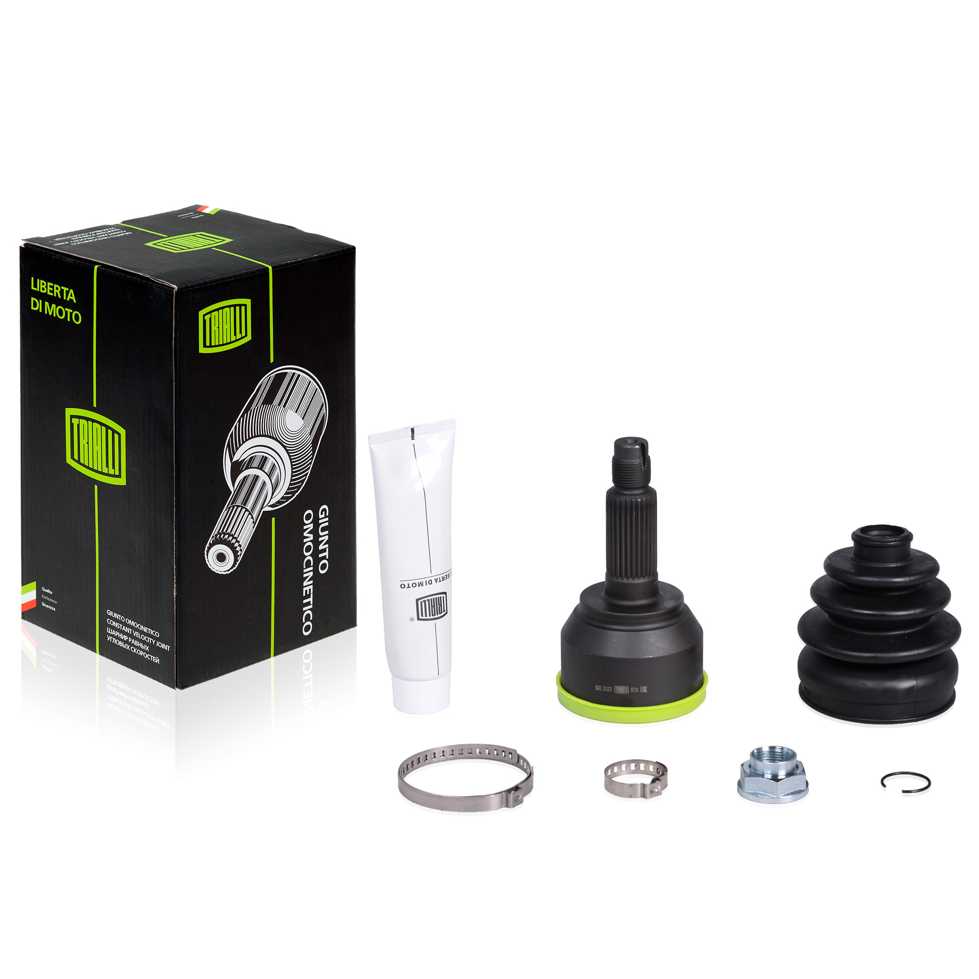 

ШРУС наружный для автомобилей Mazda 3 (03-) 2.0i AT TRIALLI GO2522, Mazda