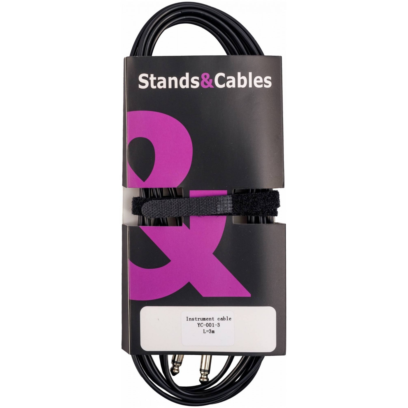 Stands Cables Yc-001-3 - кабель распаянный мини-jack 3,5мм стерео - 2xjack 6.3 мм. моно, д