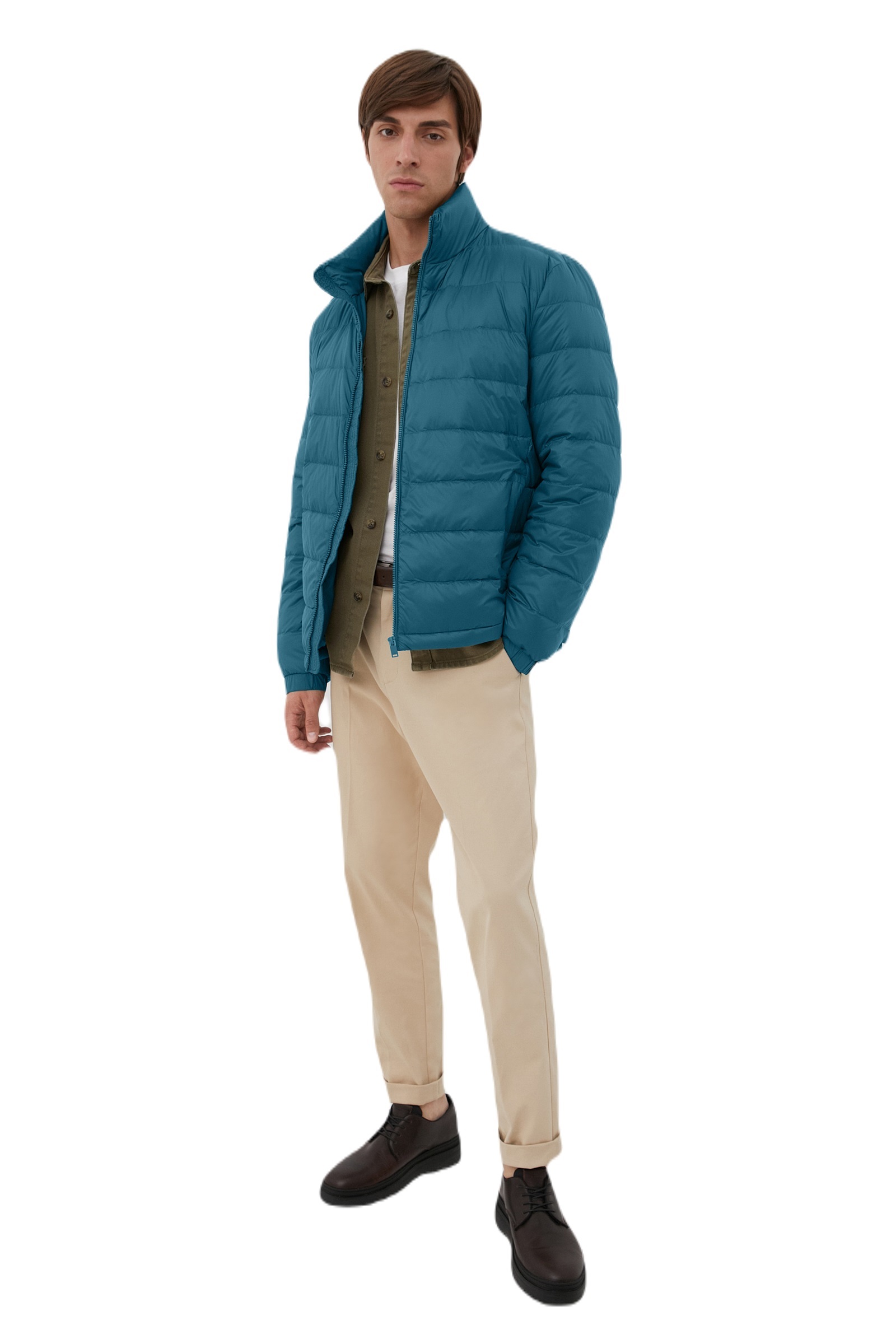 

Куртка мужская Finn Flare BAS-20052 бирюзовая XL, Бирюзовый, BAS-20052