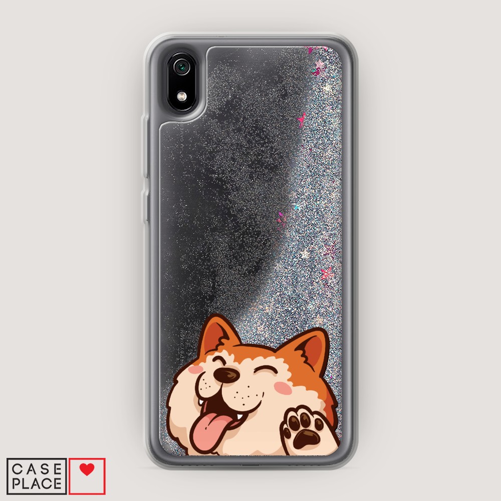 

Чехол Awog на Xiaomi Redmi 7A "Акита-ину машет", Разноцветный, 35491-1