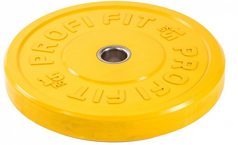 

Диск для штанги Fitnessport RCP21 15 кг, 51 мм, Желтый, RCP21
