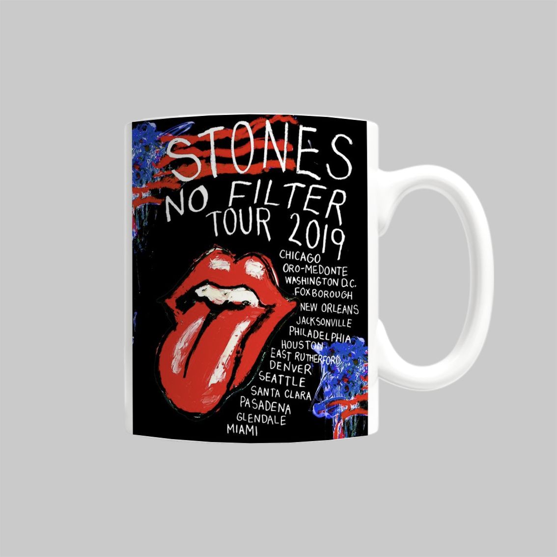 

Кружка Rolling StonesРолинг Стоунс рок атрибутика