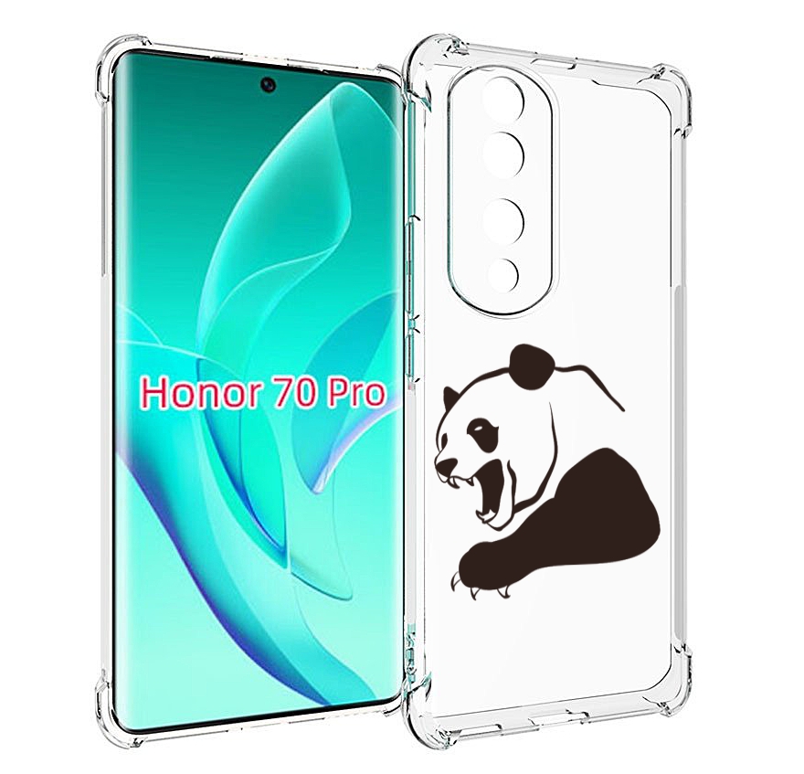 

Чехол MyPads злая-панда для Honor 70 Pro / 70 Pro Plus, Прозрачный, Tocco