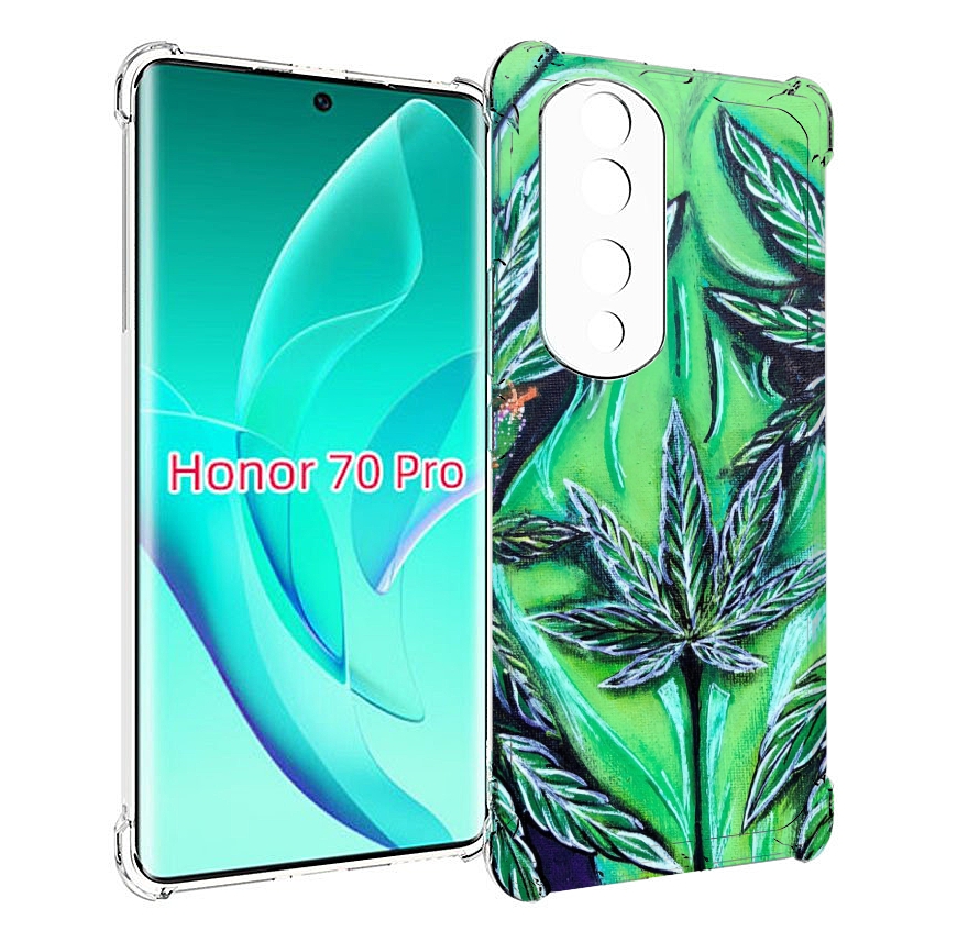 

Чехол MyPads зеленая девушка для Honor 70 Pro / 70 Pro Plus, Прозрачный, Tocco