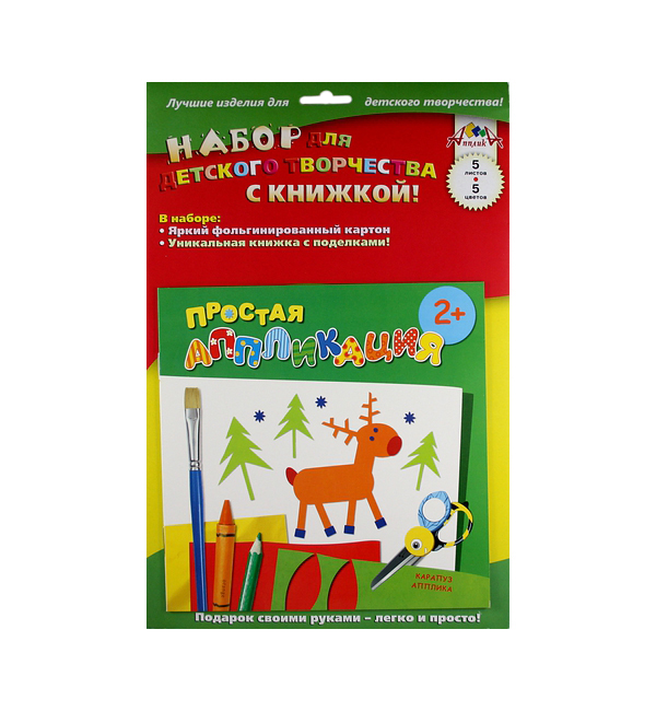 

Набор для детского творчества. Лесные животные.