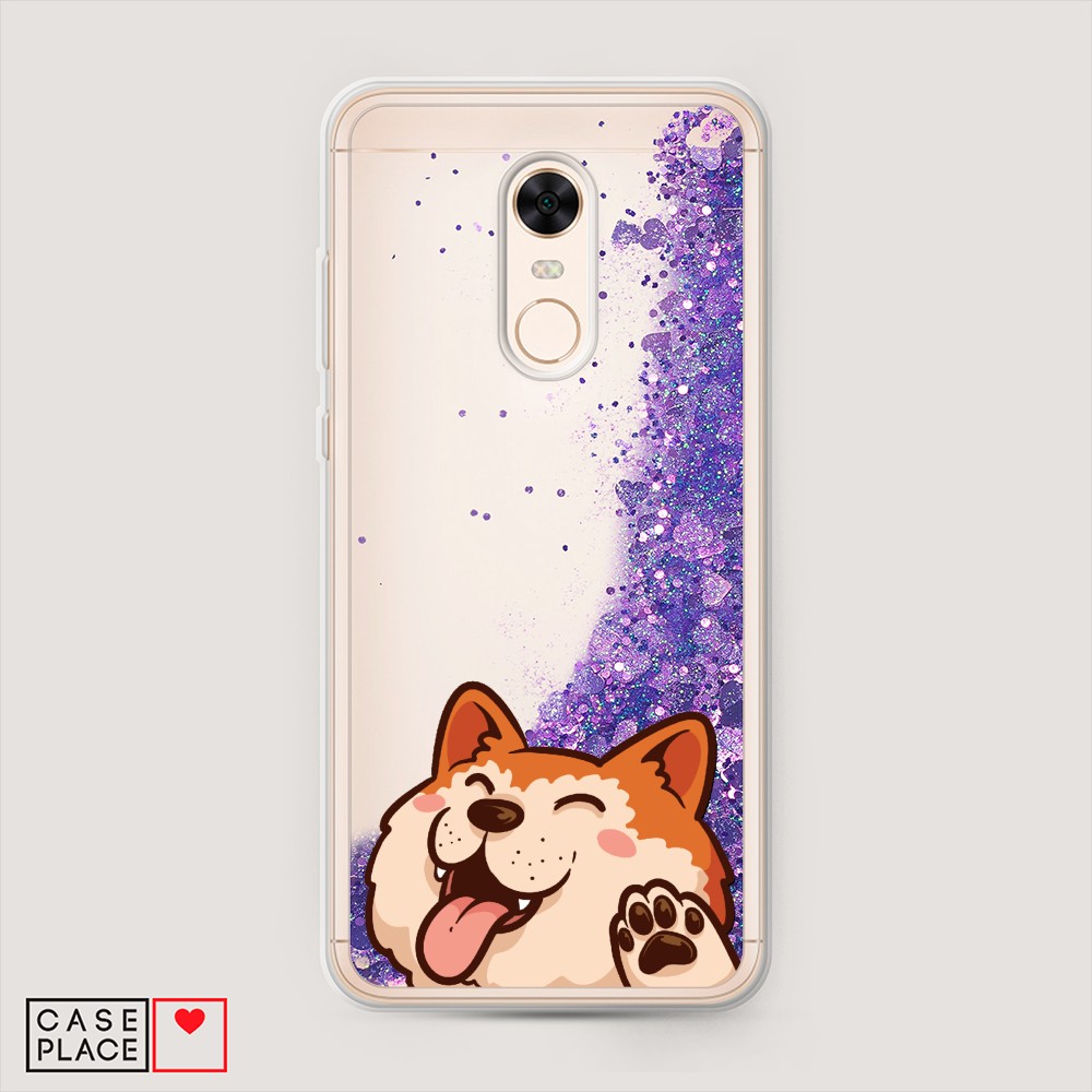 

Чехол Awog на Xiaomi Redmi 5 Plus "Акита-ину машет", Разноцветный, 33192-1
