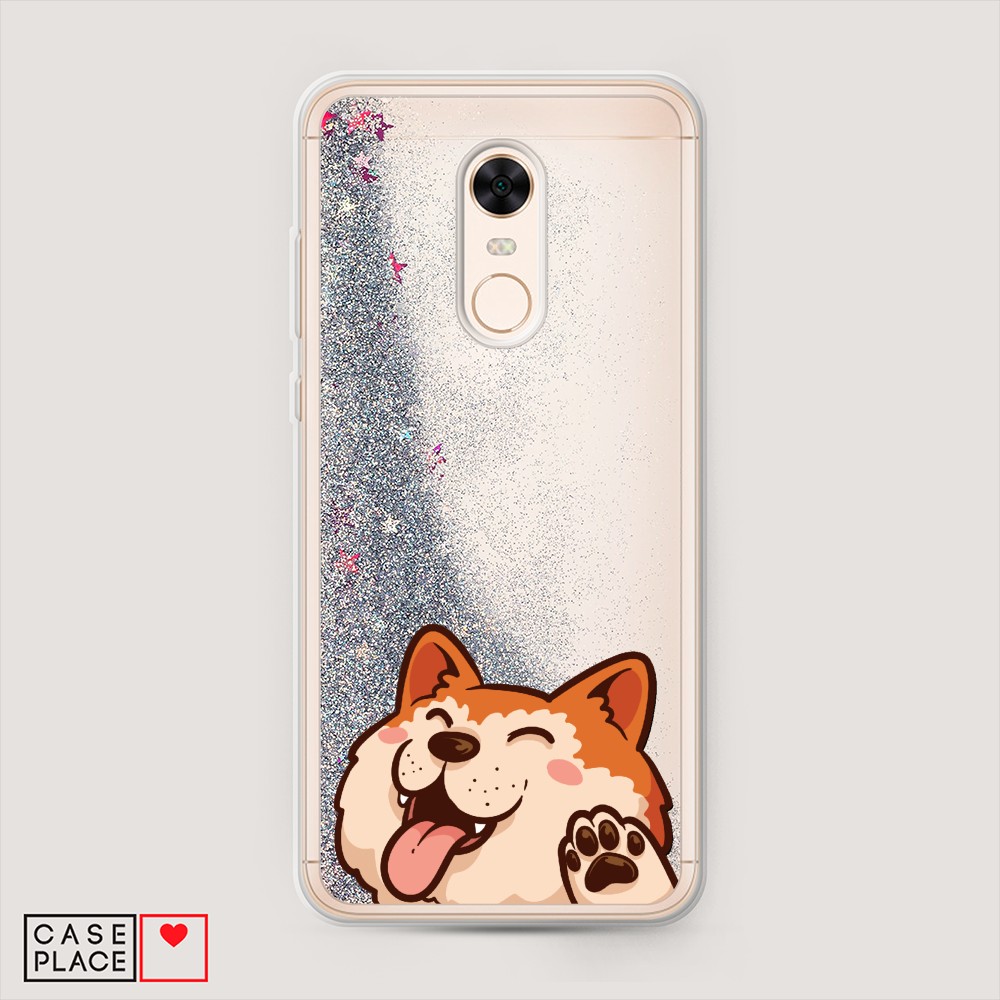 

Чехол Awog на Xiaomi Redmi 5 Plus "Акита-ину машет", Разноцветный, 33191-1