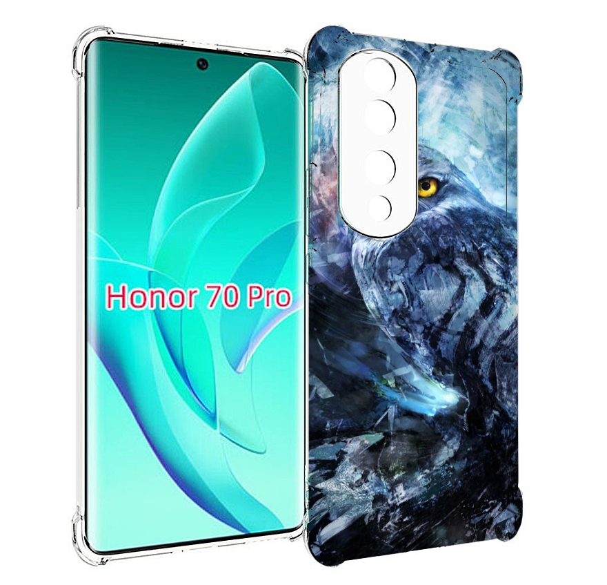 

Чехол MyPads замороженная-сова для Honor 70 Pro / 70 Pro Plus, Прозрачный, Tocco
