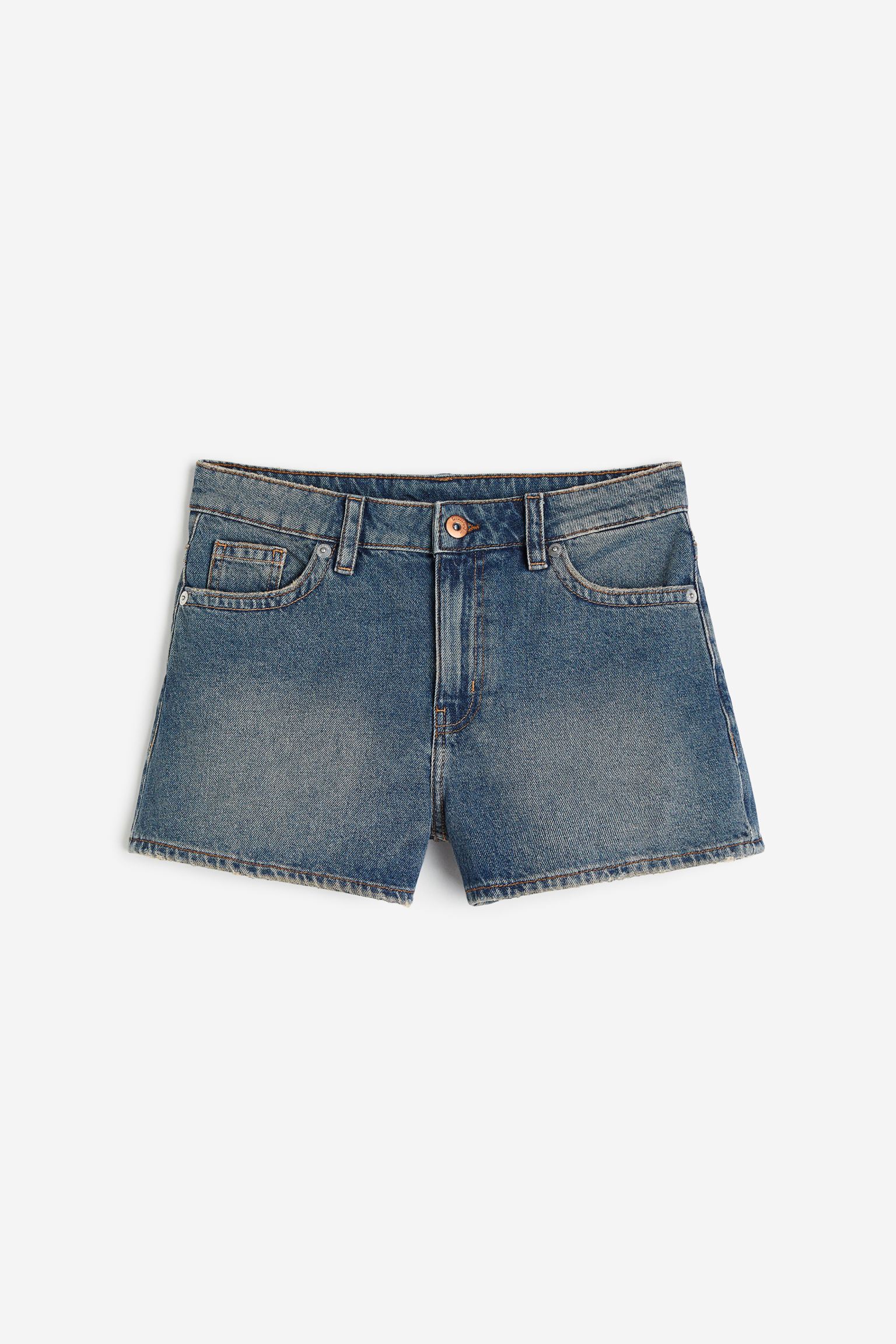 

Джинсовые шорты женские H&M 1153356001 синие 32 (доставка из-за рубежа), Синий, 1153356001