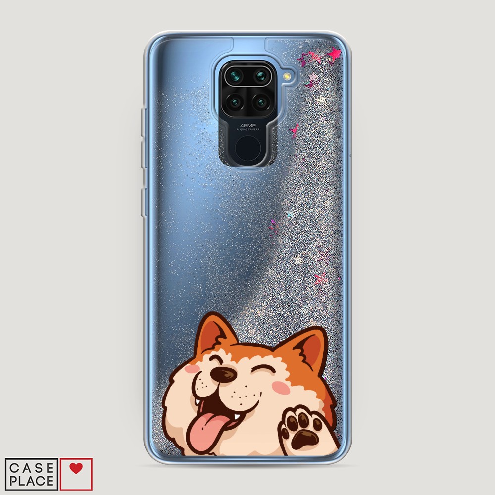 

Чехол Awog на Xiaomi Redmi 10X 4G/Note 9 "Акита-ину машет", 38291-1