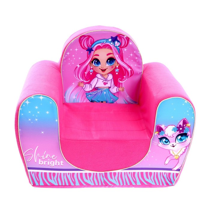 фото Мягкая игрушка-кресло shine bright, микс bazar