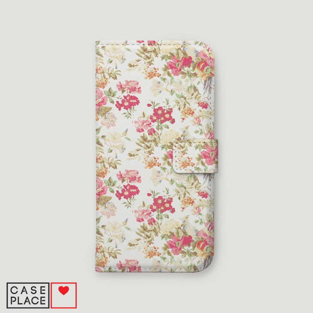 

Чехол Awog на Samsung Galaxy S20 + "Цветочный фон 29 book", Бежевый;розовый, 29385-1