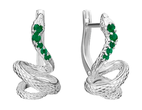 

Серьги из серебра с халцедоном PLATINA jewelry 02-4666-00-274-0200-68-Ag, 02-4666-00-274-0200-68-Ag