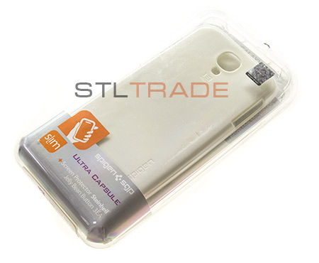 SGP Силиконовый чехол для Samsung Galaxy S4 Ultra Capsule, белый