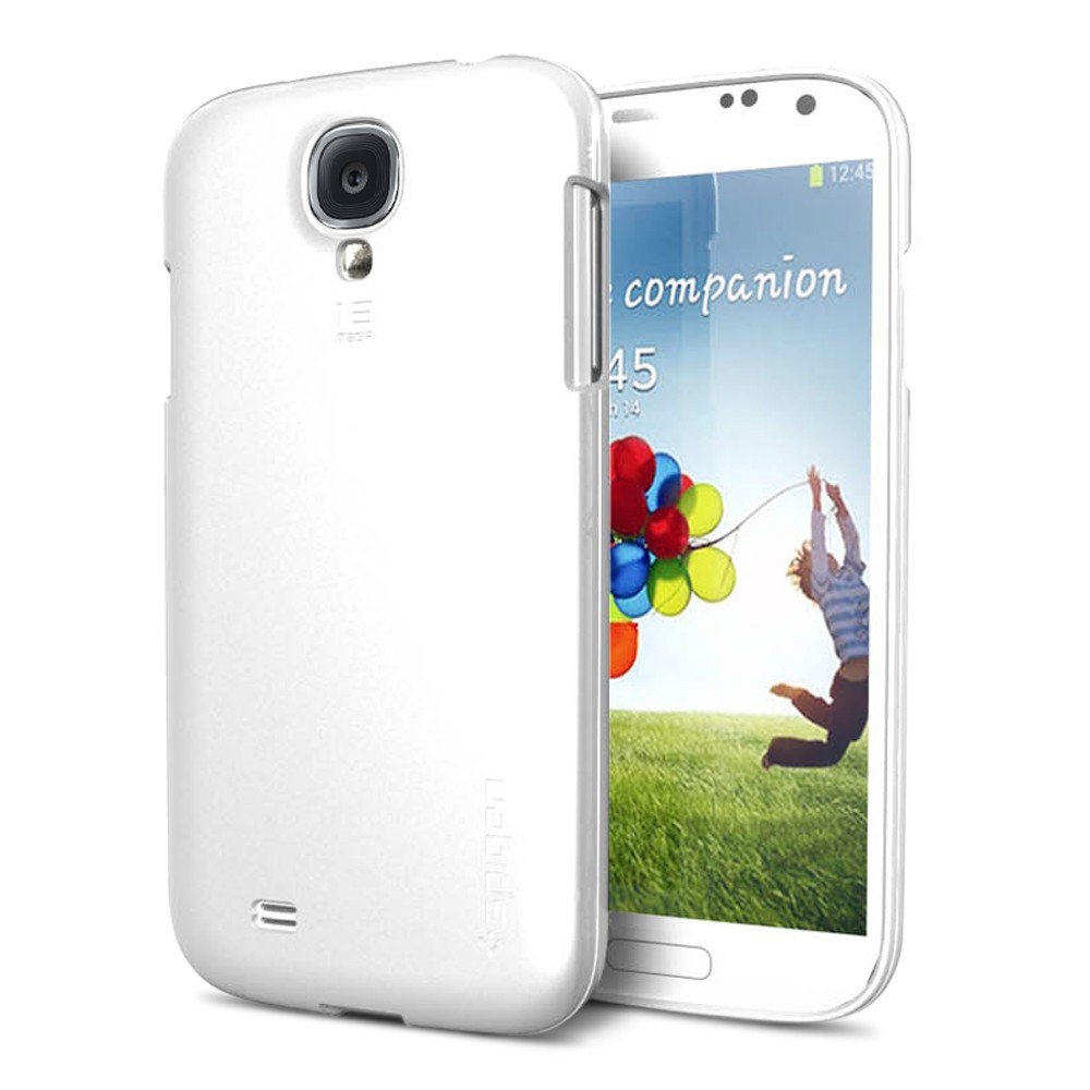 Чехол силиконовый SGP для Samsung Galaxy S4 Ultra Capsule, белый