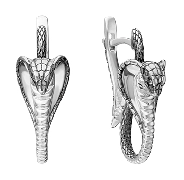 

Серьги из серебра PLATINA jewelry 02-4656-00-000-0200-68-Ag, 02-4656-00-000-0200-68-Ag