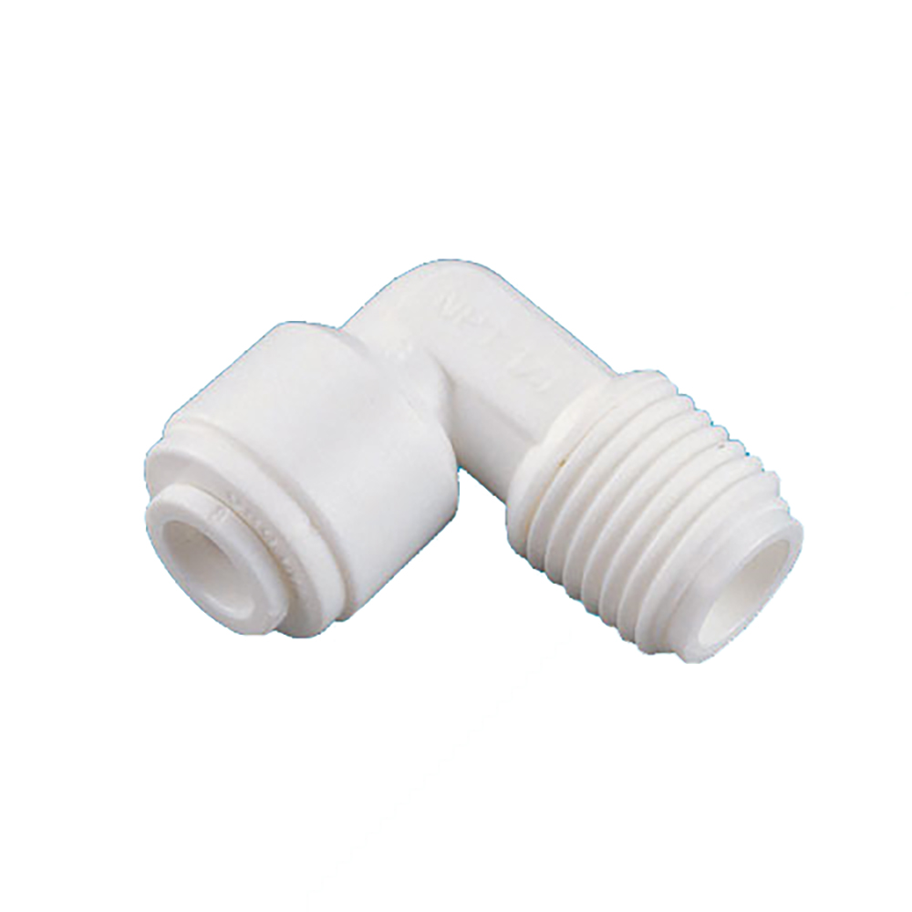 

Фитинг угловой ГЕЙЗЕР ME0402 1/4-1/8", Белый