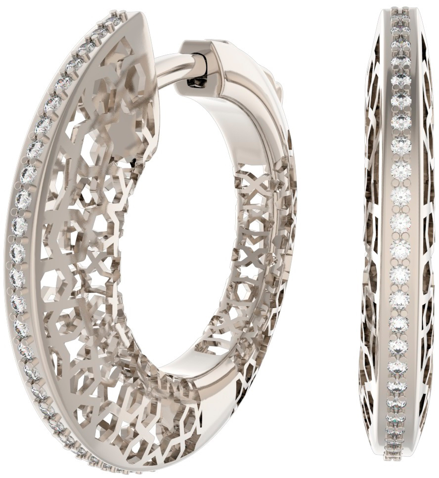 

Серьги из белого золота с бриллиантом Grant 5601785-gr, 5601785-gr