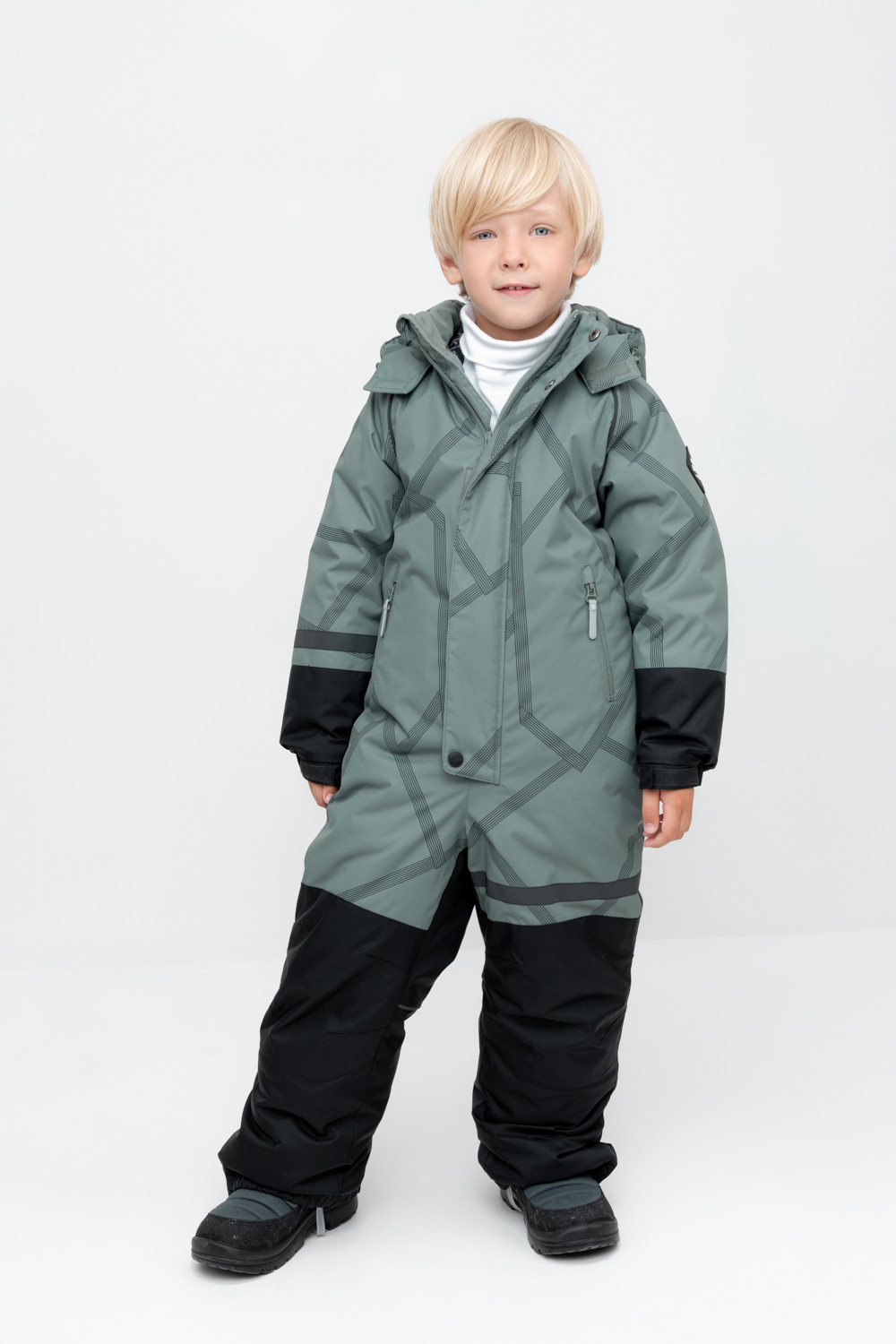

Комбинезон детский CROCKID 1B OVL 003.2_a, зеленый, 98, 1B OVL 003.2_a