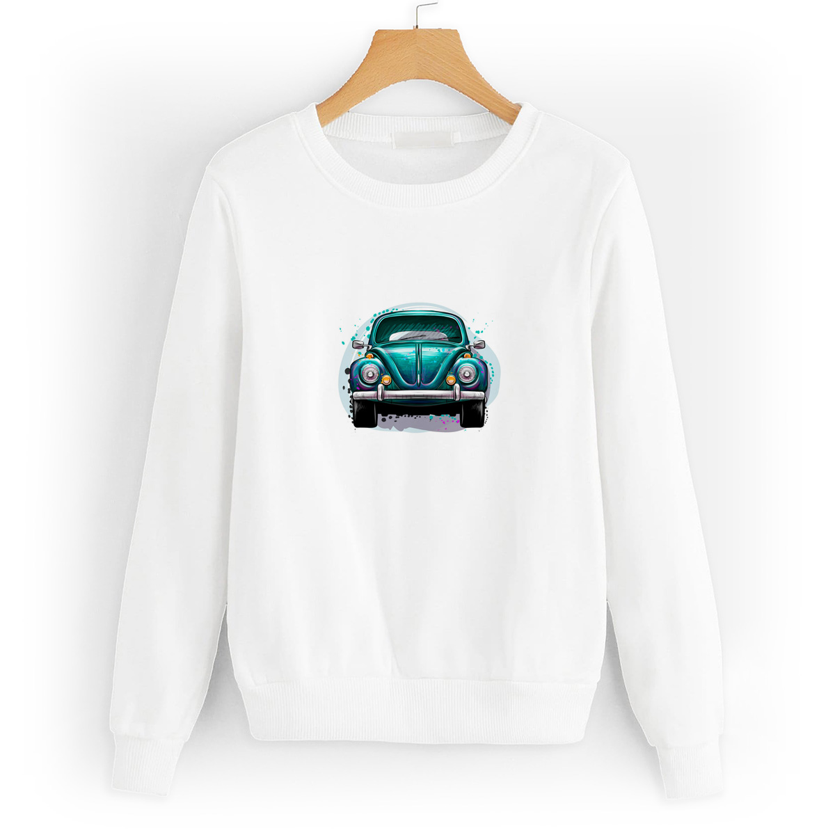 

Свитшот белый CoolPodarok Илюстрация.Автомобиль, W0501677