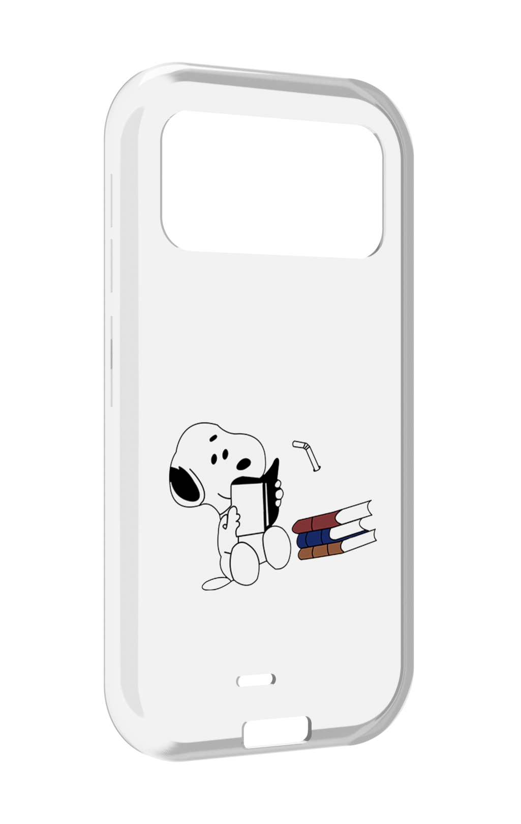 

Чехол MyPads собака-с-книжками для Oukitel F150 H2022, Прозрачный, Tocco