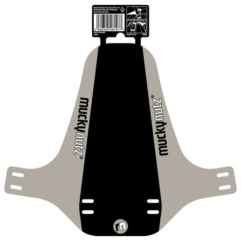 

Крыло переднее Mucky Nutz Face Fender Grey (MN0159), Серый;черный