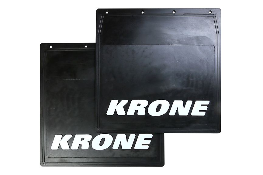 

Комплект брызговиков KRONE черный 400*400 задние