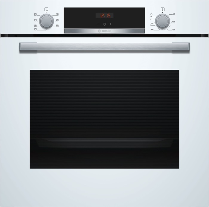 

Встраиваемый электрический духовой шкаф Bosch HBA533BW0S белый, HBA533BW0S