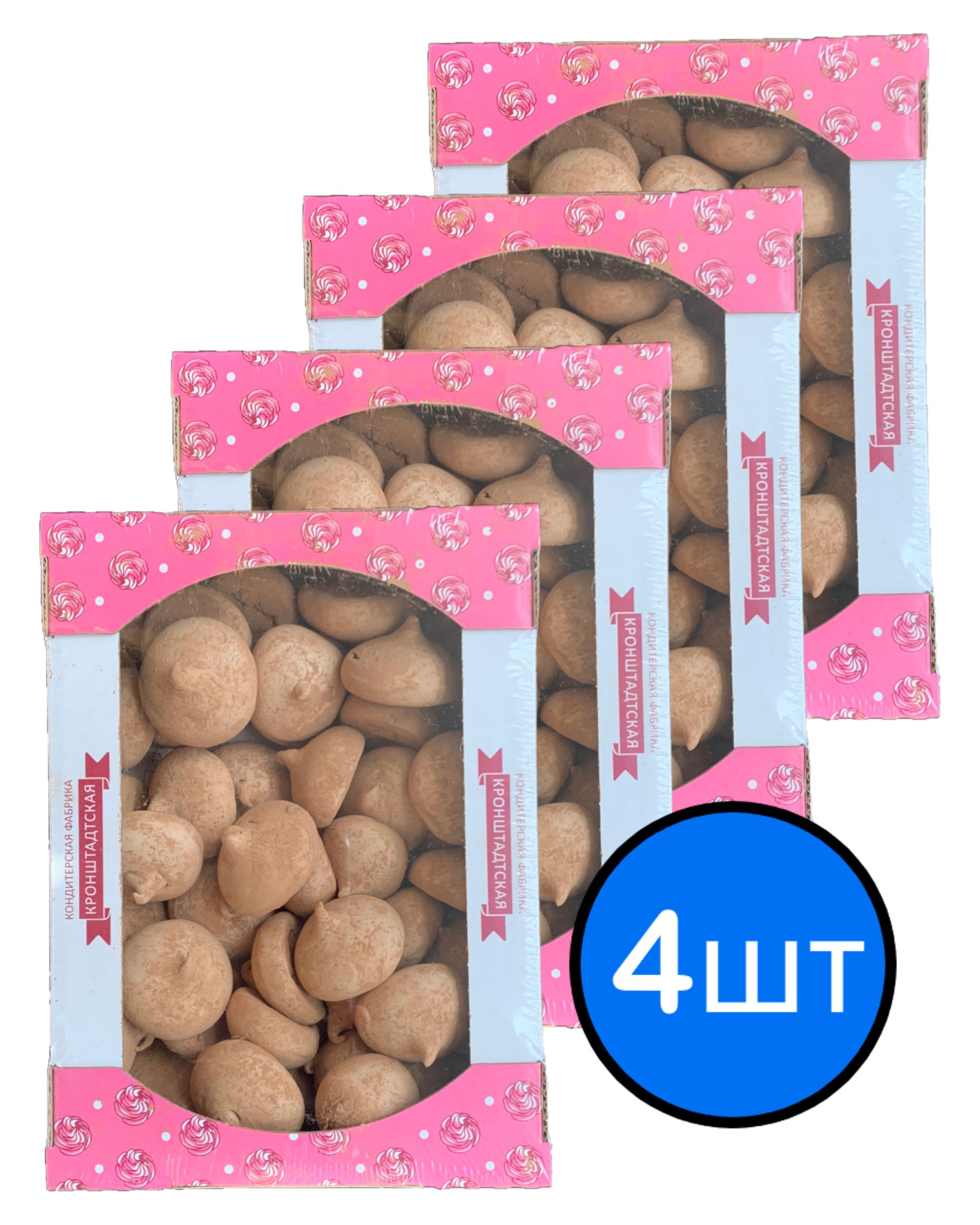 

Зефир Кронштадская КФ Шоколадное фондю в какао-порошке Итальянский десерт, 500г х 4шт